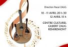 Les concerts d’avril 2026 à Remiremont